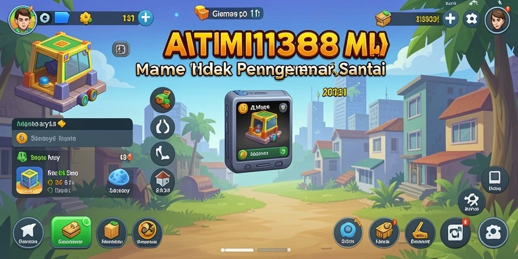 Gameplay Idle ATM138 yang menarik dan menghibur.