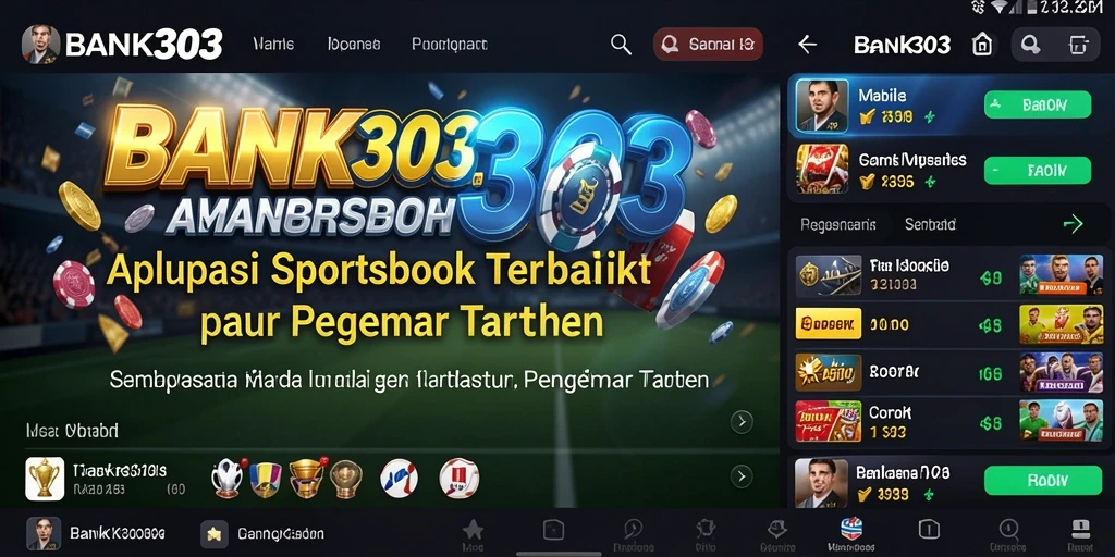 Tampilan menarik dari gameplay Sportsbook BANK303.