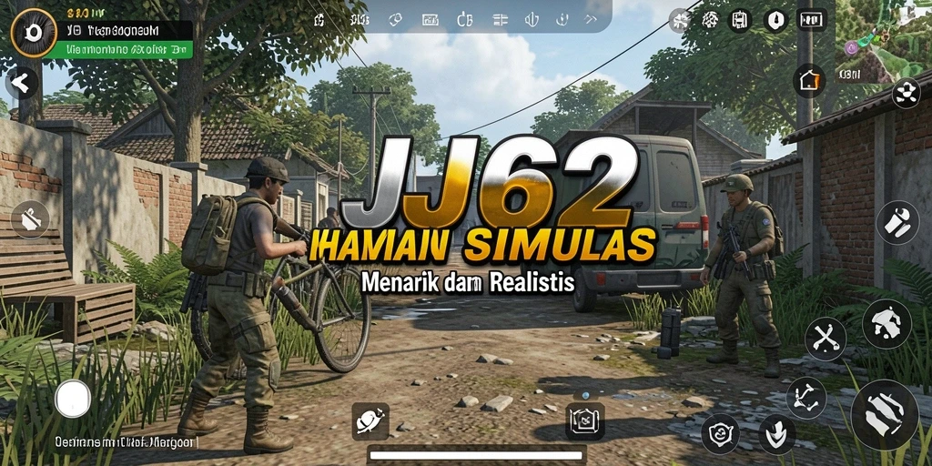 Tampilan gameplay yang menarik dalam JJ62, simulasi yang mendalam.