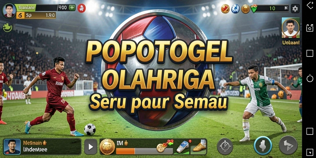 Tampilan gameplay seru dari POPOTOGEL dengan berbagai olahraga.