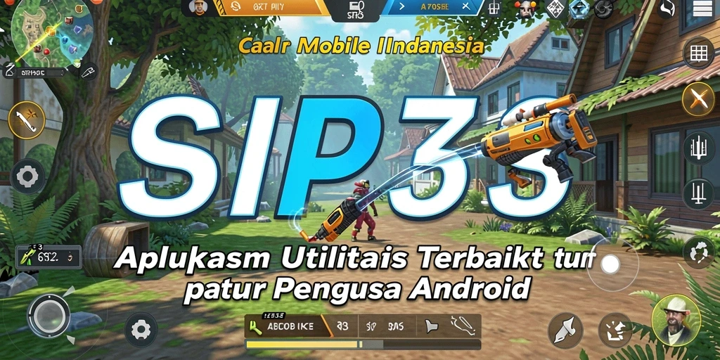 Tampilan antarmuka SIP33 yang menarik dan fungsional.