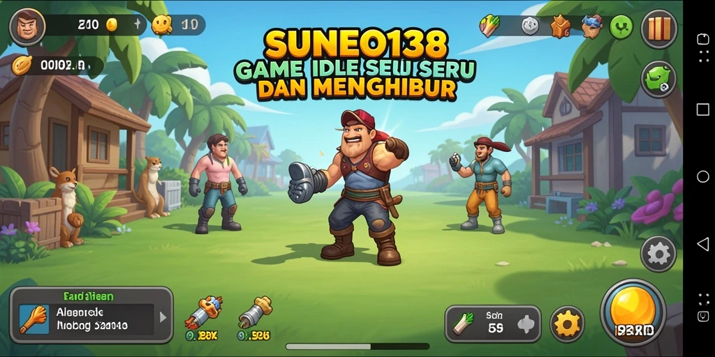 Tampilan screenshot SUNEO138 menampilkan karakter dan gameplay yang mengasyikkan.